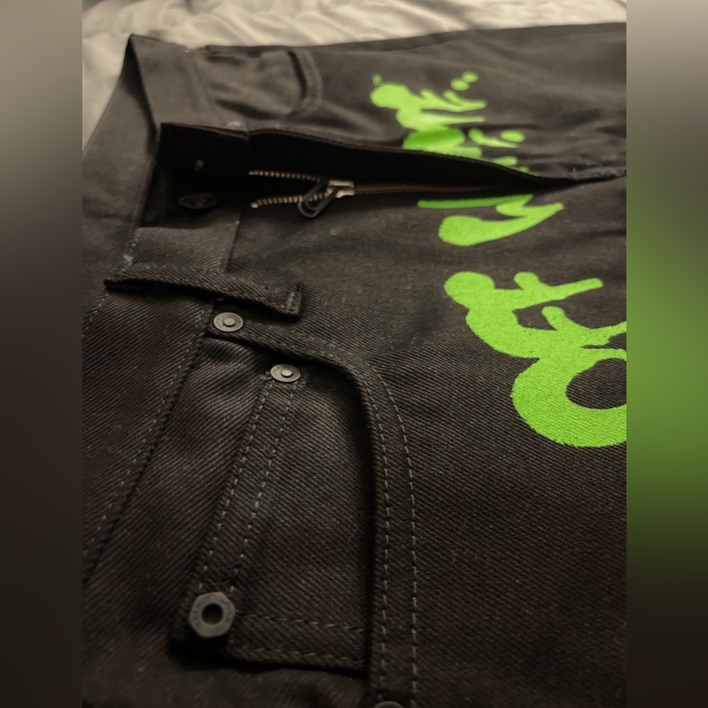 Off-White Graffiti Jeans